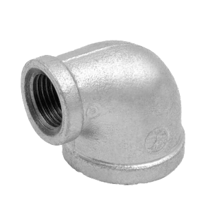 Угольник переходной чугун оц Ду 20х15 (3/4"х1/2") ВР/ВР, DN 20, 3/4 дюйма
