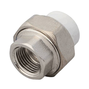 Муфта PP-R комбинированная разъемная белая ВР Дн 32х1 1/4" VALFEX 10155132